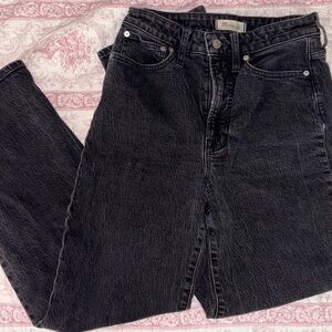 Madewell Black Flare & Wide Leg Jeans